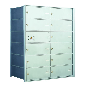 11 Tenant Doors with 1 Master Door - 1400 Series USPS 4B+ Approved Horizontal Replacement Mailbox - Model 140064DA