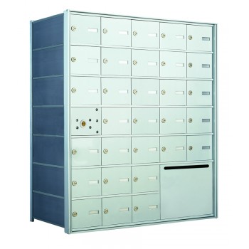 30 Tenant Doors with 1 Master Door and 1 Outgoing Mail Compartment - 1400 Series USPS 4B+ Approved Horizontal Replacement Mailbox - Model 140075OUA