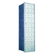 Standard 30 Door Horizontal Mailbox Unit - Front Loading - (29 Useable; 10 High) - 1600103A