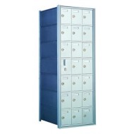 Custom 21 Door Horizontal Mailbox Unit - Front Loading - (20 Useable; 7 High) - 160073-SP