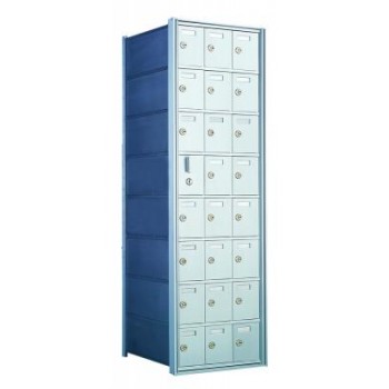 Standard 24 Door Horizontal Mailbox Unit - Front Loading - (23 Useable; 8 High) - 160083A