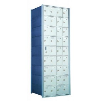 Custom 36 Door Horizontal Mailbox Unit - Front Loading - (35 Useable; 9 High) 160094-SP
