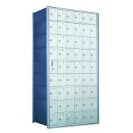 Custom 54 Door Horizontal Mailbox Unit - Front Loading - (53 Useable; 9 High) 160096-SP