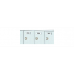 Custom 27 Door Horizontal Mailbox Unit - Front Loading - (26 Useable; 8 High) - 160093-SP