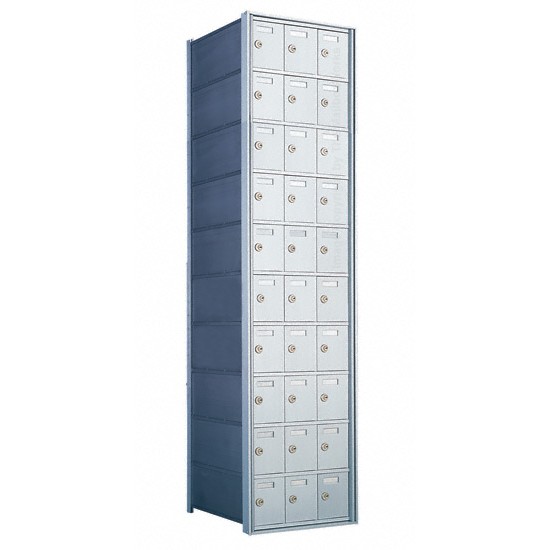 Custom 30 Door 10 High Horizontal Mailbox Unit - Rear Loading - 1700103-SP