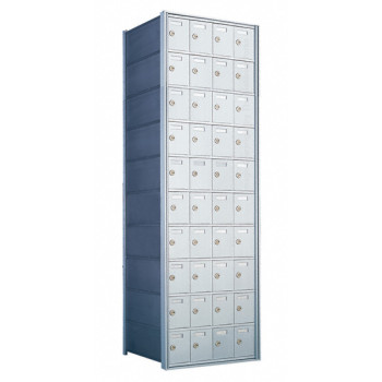 Custom 40 Door 10 High Horizontal Mailbox Unit - Rear Loading - 1700104-SP