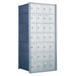 Custom 28 Door 7 High Horizontal Mailbox Unit - Rear Loading - 170074-SP