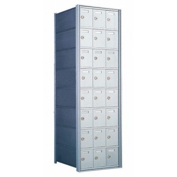 Standard 24 Door 8 High Horizontal Mailbox Unit - Rear Loading - 170083A