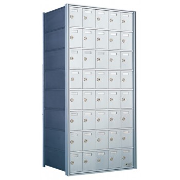 Standard 40 Door 8 High Horizontal Mailbox Unit - Rear Loading - 170085A