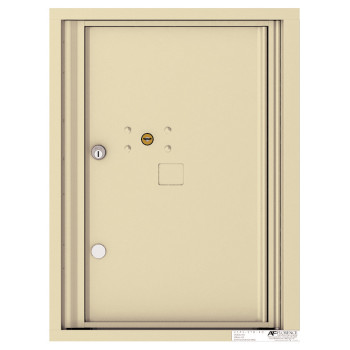 1 Parcel Door Unit - 4C Wall Mount 6-High - 4C06S-1P
