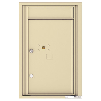 1 Parcel Door Unit - 4C Wall Mount 7-High - 4C07S-1P