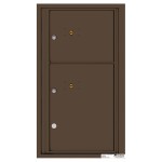 2 Parcel Doors Unit - 4C Wall Mount 8-High - 4C08S-2P