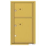2 Parcel Doors Unit - 4C Wall Mount 8-High - 4C08S-2P