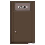 Trash/Recycling Bin - 4C Wall Mount 8-High - H4C08S-BIN