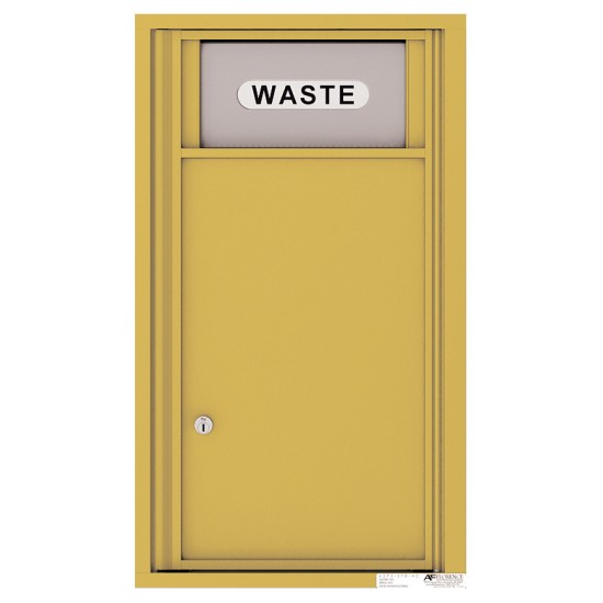 Trash/Recycling Bin - 4C Wall Mount 8-High - H4C08S-BIN