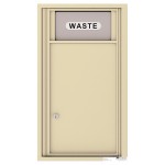 Trash/Recycling Bin - 4C Wall Mount 8-High - H4C08S-BIN