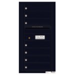 7 Tenant Doors with Outgoing Mail Compartment - 4C Wall Mount 9-High Mailboxes - 4C09S-07