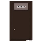 Trash/Recycling Bin - 4C Wall Mount 9-High - 4C09S-BIN