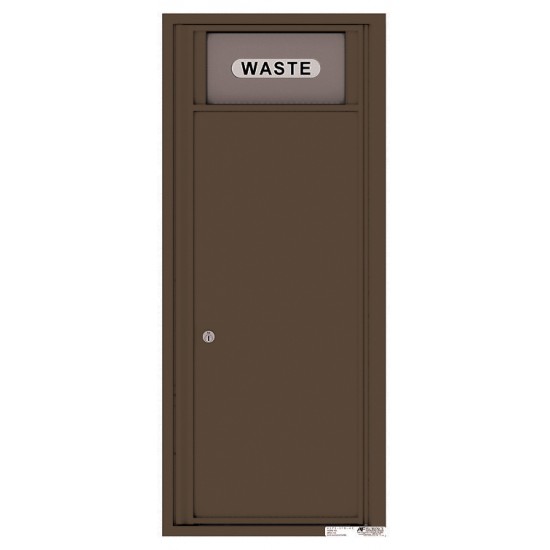 Trash/Recycling Bin - 4C Wall Mount 11-High - 4C11S-BIN