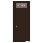 Trash/Recycling Bin - 4C Wall Mount 11-High - 4C11S-BIN