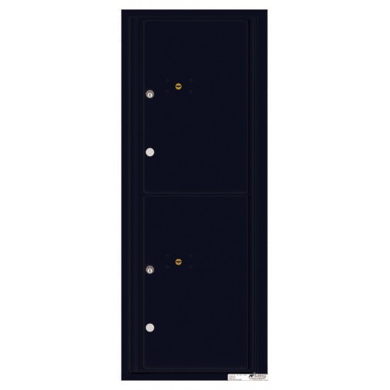2 Parcel Doors Unit - 4C Wall Mount 12-High - 4C12S-2P