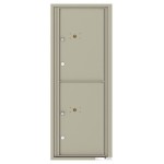 2 Parcel Doors Unit - 4C Wall Mount 12-High - 4C12S-2P