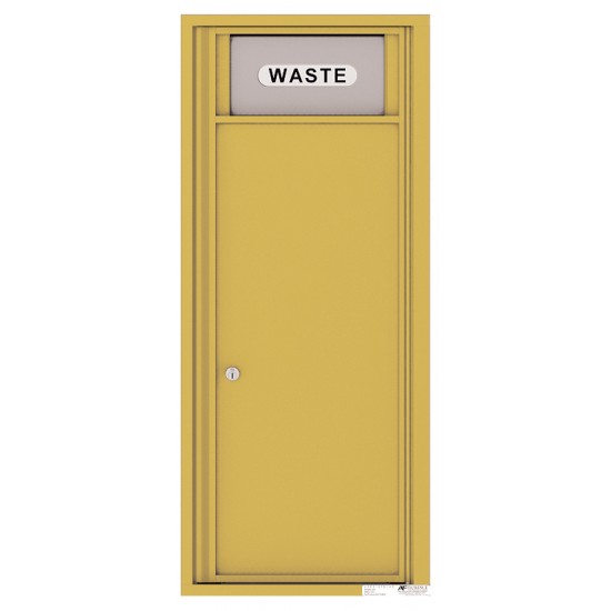 Trash/Recycling Bin - 4C Wall Mount 12-High - 4C12S-BIN