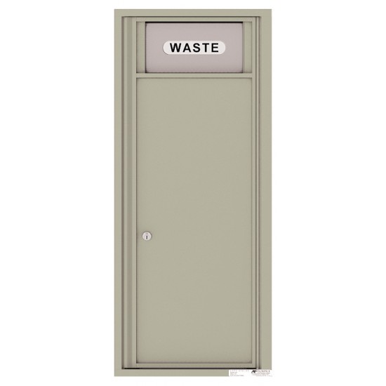 Trash/Recycling Bin - 4C Wall Mount 12-High - 4C12S-BIN