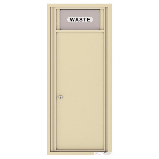 Trash/Recycling Bin - 4C Wall Mount 12-High - 4C12S-BIN