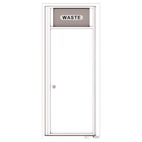 Trash/Recycling Bin - 4C Wall Mount 12-High - 4C12S-BIN