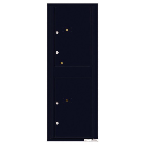 2 Parcel Doors Unit - 4C Wall Mount 13-High - 4C13S-2P