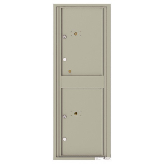 2 Parcel Doors Unit - 4C Wall Mount 13-High - 4C13S-2P