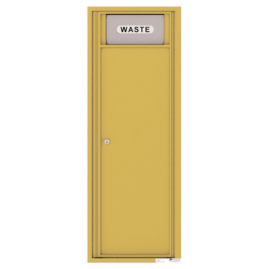 Trash/Recycling Bin - 4C Wall Mount 13-High - 4C13S-BIN