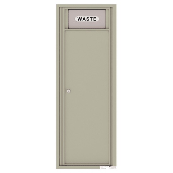 Trash/Recycling Bin - 4C Wall Mount 13-High - 4C13S-BIN