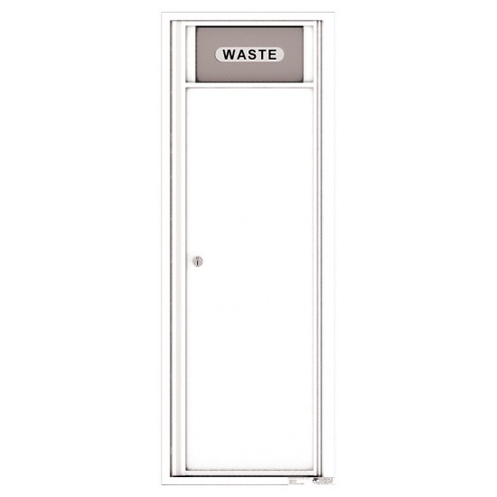 Trash/Recycling Bin - 4C Wall Mount 13-High - 4C13S-BIN