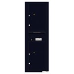 2 Parcel Doors with 1 Outgoing Mail Compartment Unit - 4C Wall Mount 14-High - 4C14S-2P