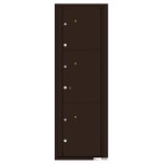 3 Parcel Doors Unit - 4C Wall Mount 14-High - 4C14S-3P