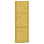 3 Parcel Doors Unit - 4C Wall Mount 14-High - 4C14S-3P