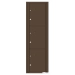 3 Parcel Doors Unit - 4C Wall Mount 15-High - 4C15S-3P