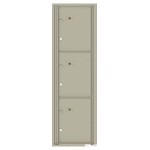 3 Parcel Doors Unit - 4C Wall Mount 15-High - 4C15S-3P