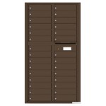 29 Tenant Doors and Outgoing Mail Compartment - 4C Wall Mount Max Height Mailboxes - 4C16D-29