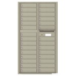 29 Tenant Doors and Outgoing Mail Compartment - 4C Wall Mount Max Height Mailboxes - 4C16D-29