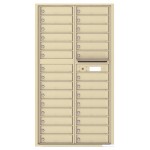 29 Tenant Doors and Outgoing Mail Compartment - 4C Wall Mount Max Height Mailboxes - 4C16D-29