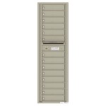 14 Tenant Doors with Outgoing Mail Compartment - 4C Wall Mount Max Height Mailboxes - 4C16S-14