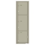 3 Parcel Doors Unit - 4C Wall Mount Max Height - 4C16S-3P