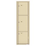 3 Parcel Doors Unit - 4C Wall Mount Max Height - 4C16S-3P