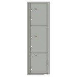 3 Parcel Doors Unit - 4C Wall Mount Max Height - 4C16S-3P