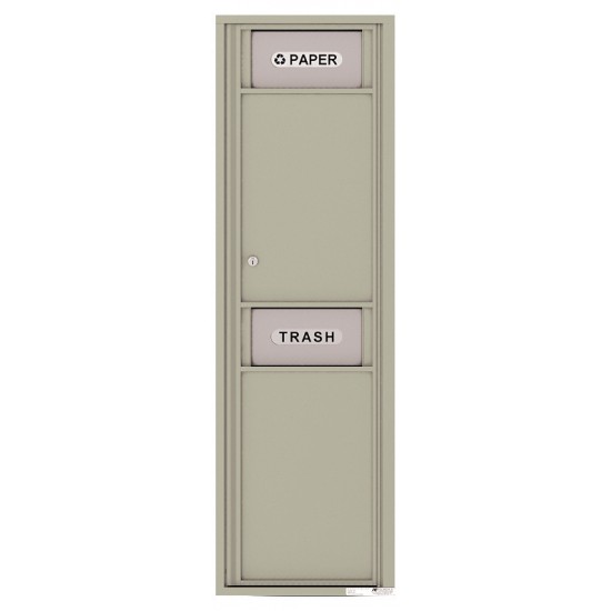 Trash/Recycling Bin - 4C Wall Mount Max Height - 4C16S-BIN