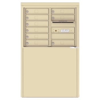 9 Tenant Doors and Outgoing Mail Compartment - 4C Depot Mailbox Module - 4C06D-09-D
