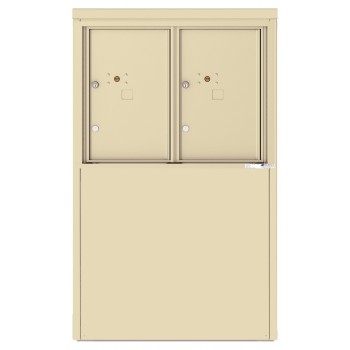 2 Parcel Lockers - 4C Depot Mailbox Module - 4C06D-2P-D